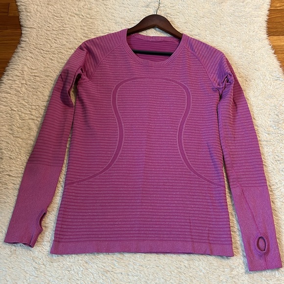 Lululemon Swiftly Tech Long Sleeve Crew, sz 10 - Picture 3 of 7